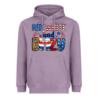Red White And Boozy Heavyweight Hoodie | Teevron