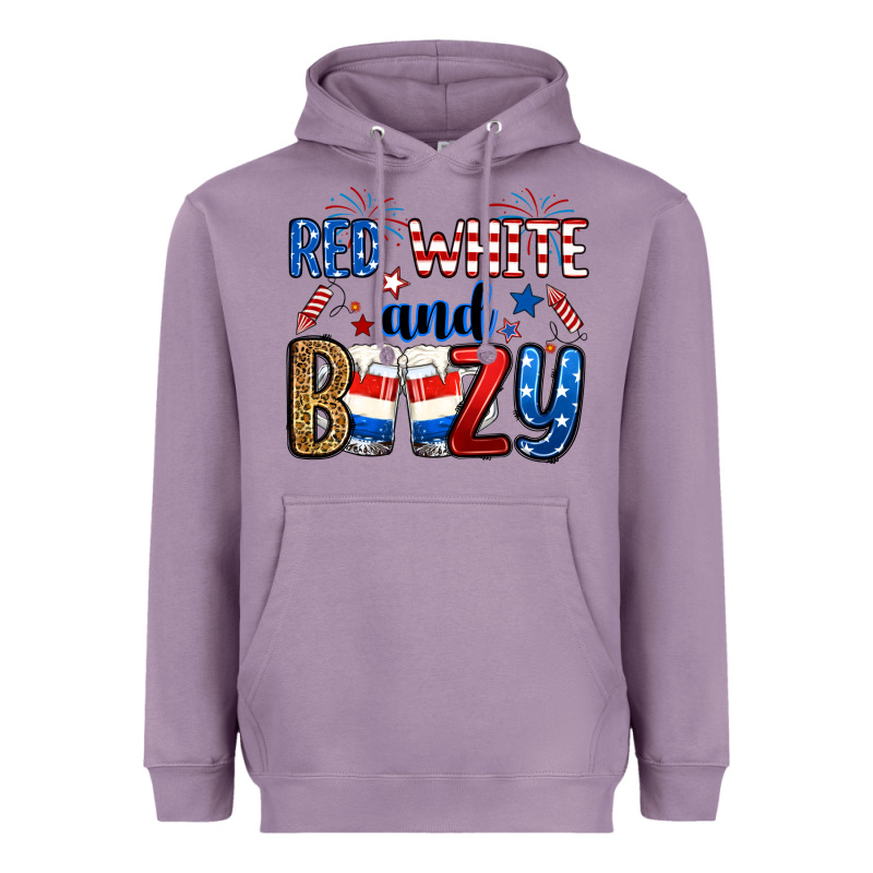 Red White And Boozy Heavyweight Hoodie by RanaPortraitStore | Teevron