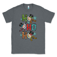 Charcoal Heather ho ho ho Classic Tee - OliviaCreatesArt