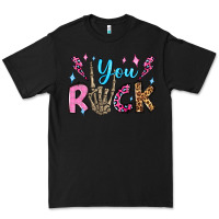 Black you rock valentine's day olivia Premium Tee - OliviaCreatesArt