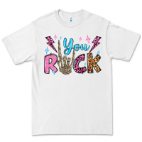 White you rock valentine's day olivia Premium Tee - OliviaCreatesArt
