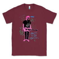 Burgundy MGK+Thing Classic Tee - maiPhamDesign