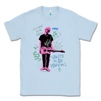 Dusty Blue MGK+Thing Classic Tee - maiPhamDesign