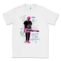 White MGK+Thing Classic Tee - maiPhamDesign