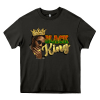 Asphalt Black king Heavy Core Tee - HowdyJamesFarm