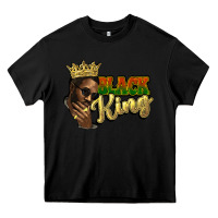 Black Black king Heavy Core Tee - HowdyJamesFarm