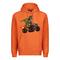 Carrot monster truck and t rex dinosaur Premium Hoodie - Artiststas