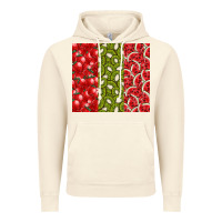 Vintage Artic summer fruits Vintage Hoodie - CowhideDigitalArt