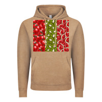 Vintage Coffee summer fruits Vintage Hoodie - CowhideDigitalArt