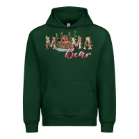 Foreset Green Mama bear with daisy Urban Hoodie - RanaPortraitStore