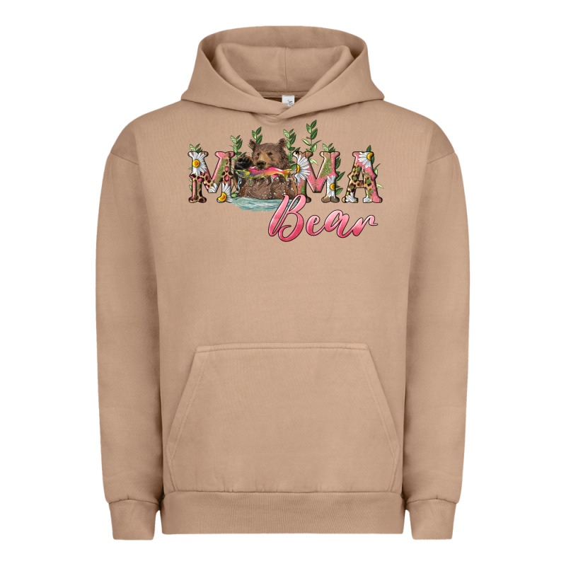 Mama Bear With Daisy Urban Hoodie by RanaPortraitStore | Teevron