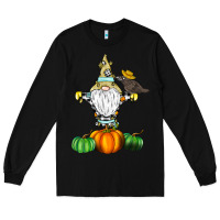 Black Scracrow Long Sleeve Tee - CowhideDigitalArt