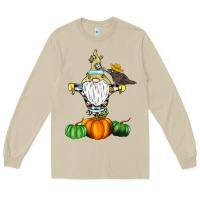 Mushroom Scracrow Long Sleeve Tee - CowhideDigitalArt