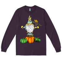 Plum Scracrow Long Sleeve Tee - CowhideDigitalArt