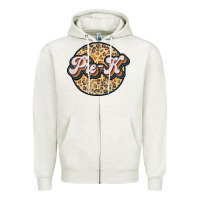 Oatmeal Heather pre k Zipper Hoodie - JahusDesignShop