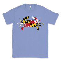 Colony Blue Maryland Crab State Pride Flag Classic Tee - maiPhamDesign