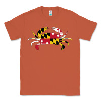 Copper Maryland Crab State Pride Flag Classic Tee - maiPhamDesign