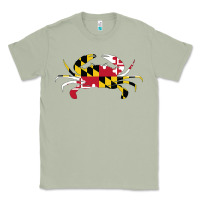 Matcha Maryland Crab State Pride Flag Classic Tee - maiPhamDesign