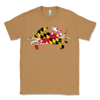 Toasted Coconut Maryland Crab State Pride Flag Classic Tee - maiPhamDesign