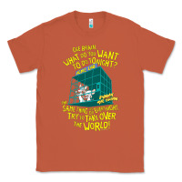 Copper Pinky and the Brain The World Classic Tee - maiPhamDesign