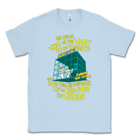 Dusty Blue Pinky and the Brain The World Classic Tee - maiPhamDesign