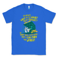 True Royal Pinky and the Brain The World Classic Tee - maiPhamDesign