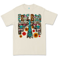 Bone western free bird Premium Tee - OliviaCreatesArt