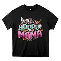 Black One hoppy mama Easter Day Heavy Core Tee - CowGirlArtShop