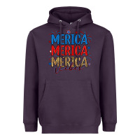 Plum merica merica merica vibes Heavyweight Hoodie - RanaPortraitStore