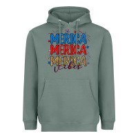 Sage merica merica merica vibes Heavyweight Hoodie - RanaPortraitStore