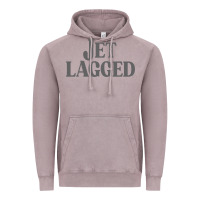 Vintage Zinc jet lagged cute world traveler & funny vacation pullover hoodie Vintage Hoodie - linhVisuals