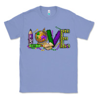 Colony Blue love teacher mardi gras Classic Tee - OliviaCreatesArt