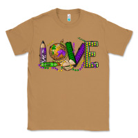 Toasted Coconut love teacher mardi gras Classic Tee - OliviaCreatesArt