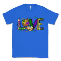 True Royal love teacher mardi gras Classic Tee - OliviaCreatesArt
