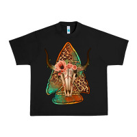 Black bullskull arrowhead Urban Heavy Tee - Jasminsmagicworld