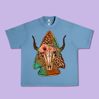Bullskull Arrowhead Urban Heavy Tee Designed By Jasminsmagicworld