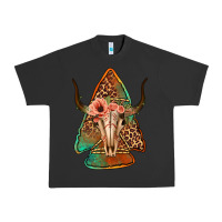 Pigment Black bullskull arrowhead Urban Heavy Tee - Jasminsmagicworld