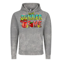 Cloud Rock summer time Vintage Hoodie - CowhideDigitalArt