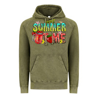 Vintage Olive summer time Vintage Hoodie - CowhideDigitalArt