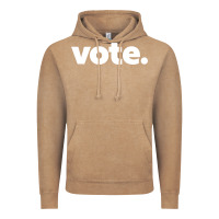 Vintage Coffee vote   election voting political long sleeve t shirt Vintage Hoodie - linhVisuals
