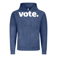 Vintage Denim vote   election voting political long sleeve t shirt Vintage Hoodie - linhVisuals