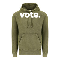 Vintage Olive vote   election voting political long sleeve t shirt Vintage Hoodie - linhVisuals