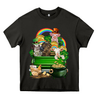 Asphalt St. Patrick's Day animal truck Heavy Core Tee - CowGirlArtShop