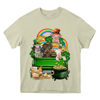 Mossy St. Patrick's Day animal truck Heavy Core Tee - CowGirlArtShop