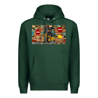 Sports Green forklift sippy Premium Hoodie - Artiststas