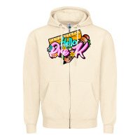 Sandshell hello pre k Zipper Hoodie - JahusDesignShop