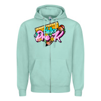 Seafoam hello pre k Zipper Hoodie - JahusDesignShop