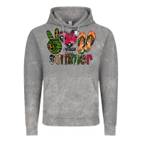 Cloud Rock peace love summer Vintage Hoodie - CowhideDigitalArt