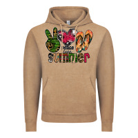 Vintage Coffee peace love summer Vintage Hoodie - CowhideDigitalArt