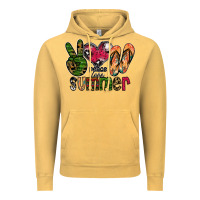 Vintage Mustard peace love summer Vintage Hoodie - CowhideDigitalArt